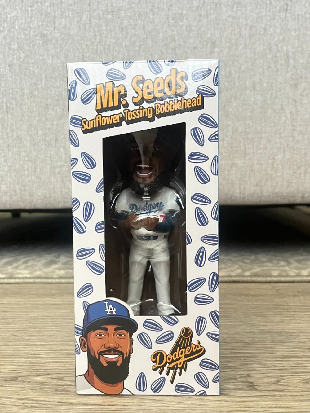 New 2026 Teoscar Hernandez Mr. Seeds Bobble Dodgers Bobblehead 5/30